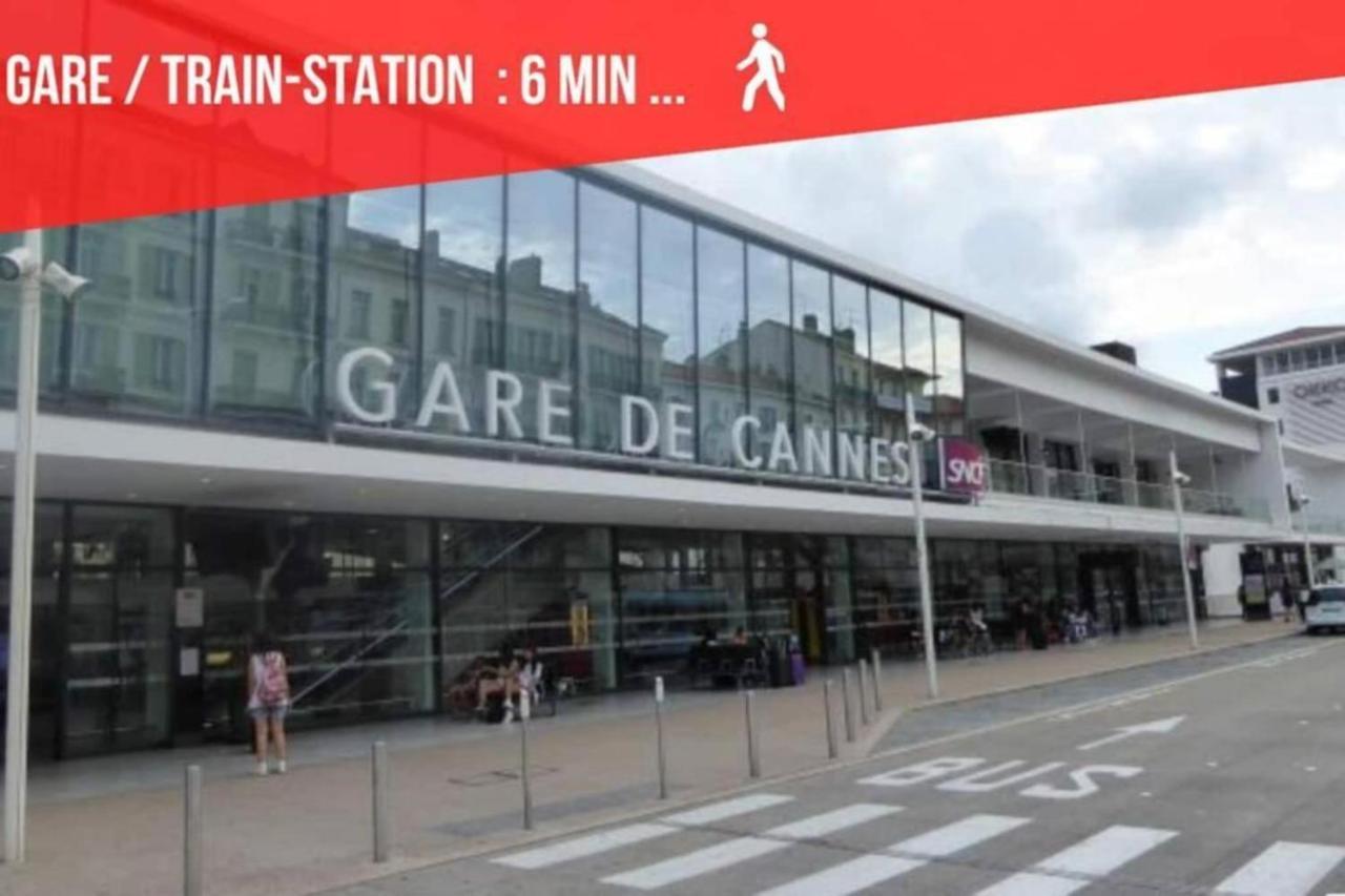 Cocoon Center - Rue D'Antibes - 200M Plage- Clim - Wifi - Unique Cannes Esterno foto